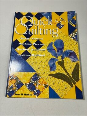 Quick Quilting Book by - Yellow and Blue